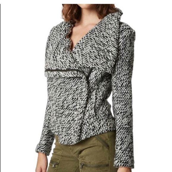 Blank NYC Bouclé textured moto jacket - Picture 4 of 4